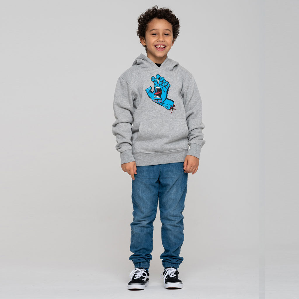 Kapuzenpullover Hand Grey