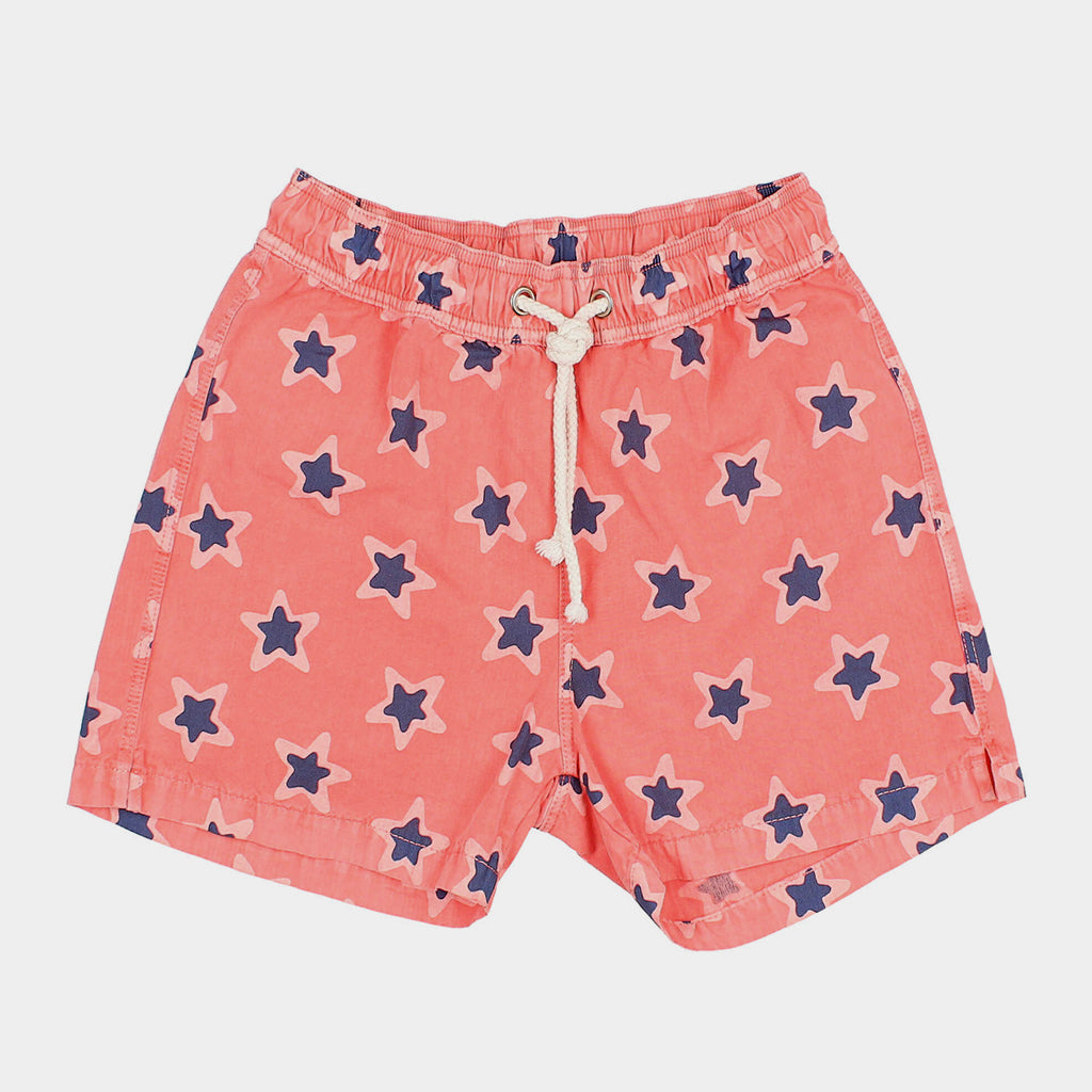 Badehose Stars Coral