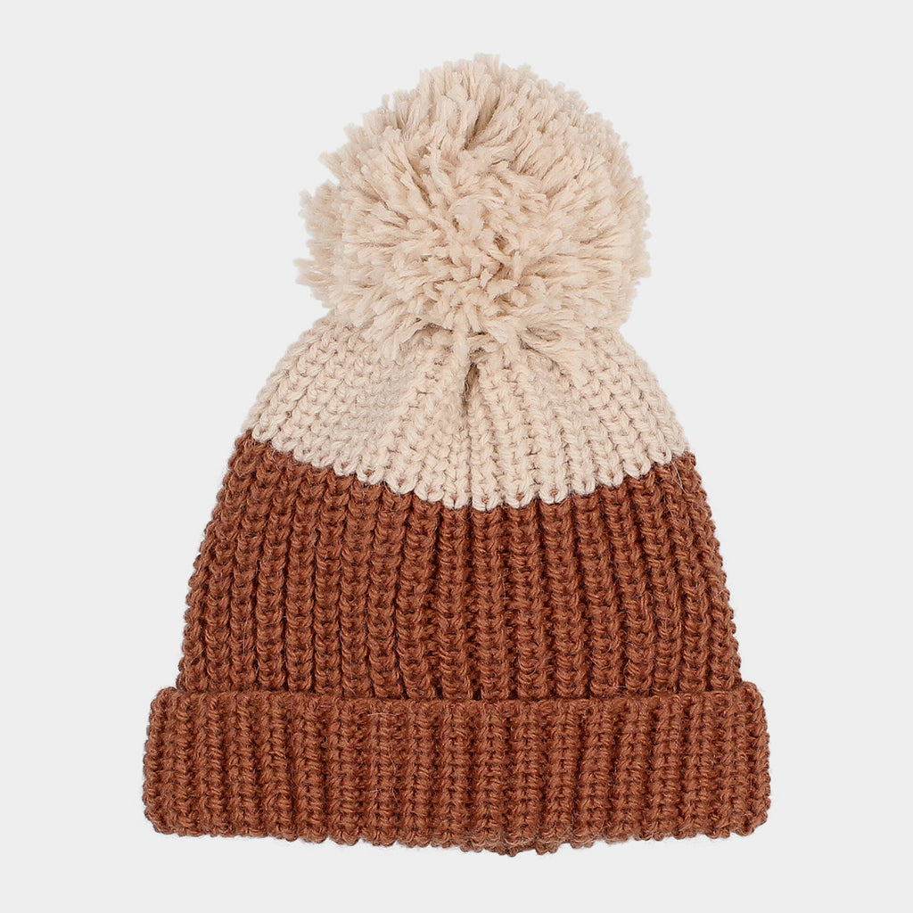 Mütze Pom Pom Bi Cocoa