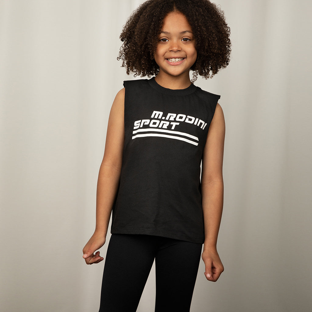 Trägershirt Sport Black
