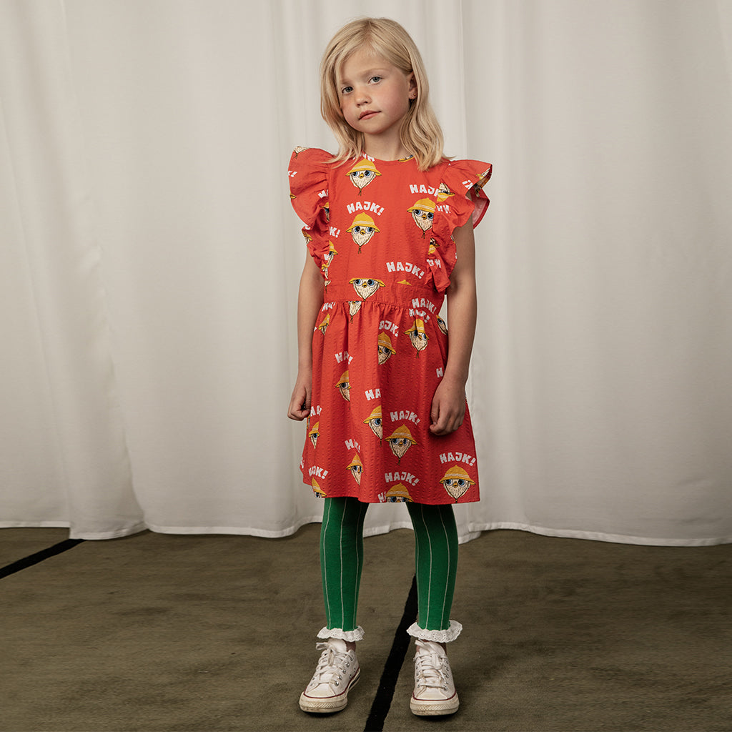Kleid Hike Ruffle Woven