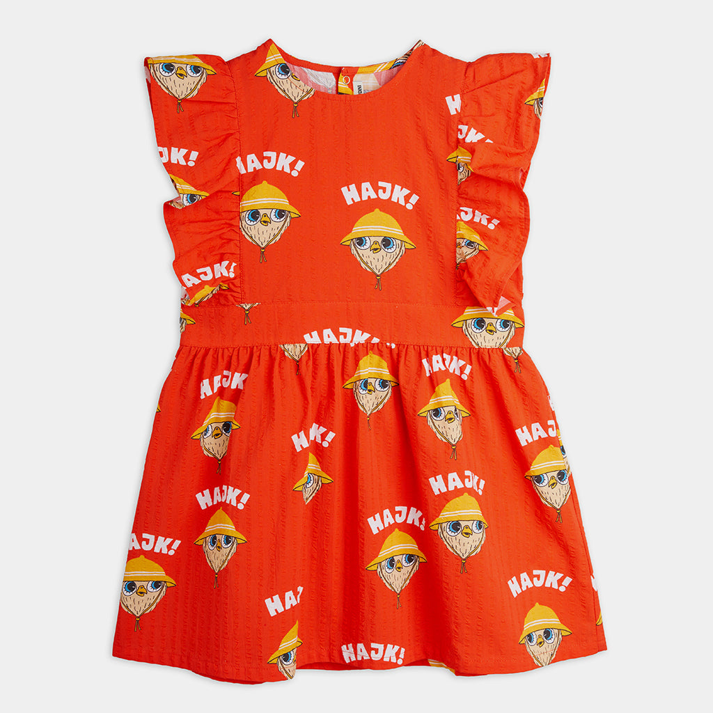 Kleid Hike Ruffle Woven