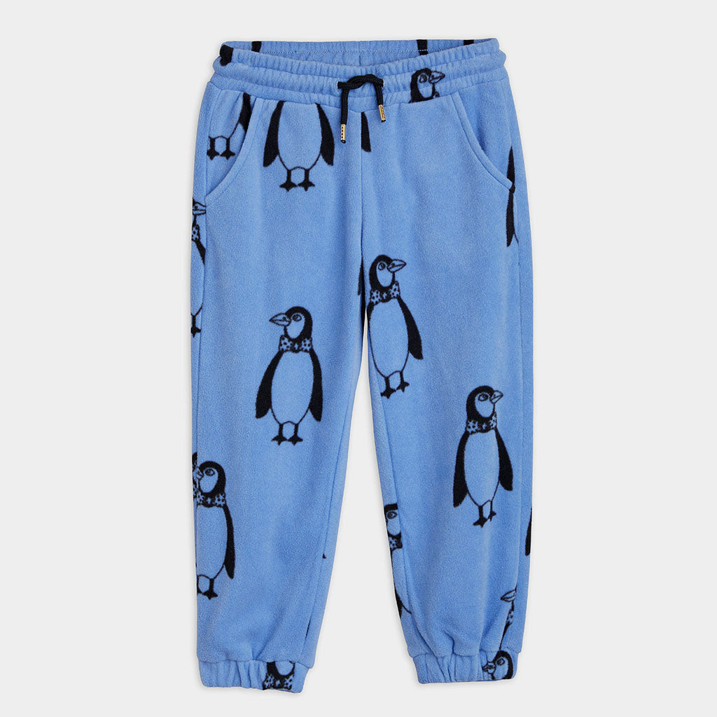 Fleece Hose Penguin Blue