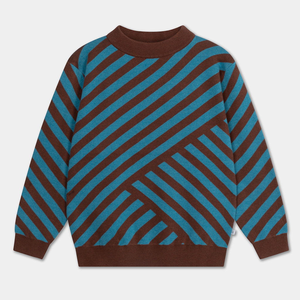 Pullover Boxy Abstract