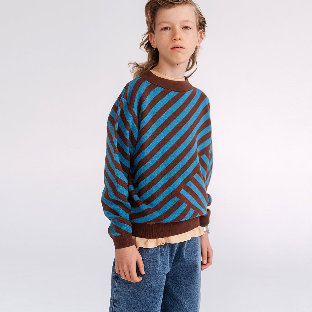 Pullover Boxy Abstract
