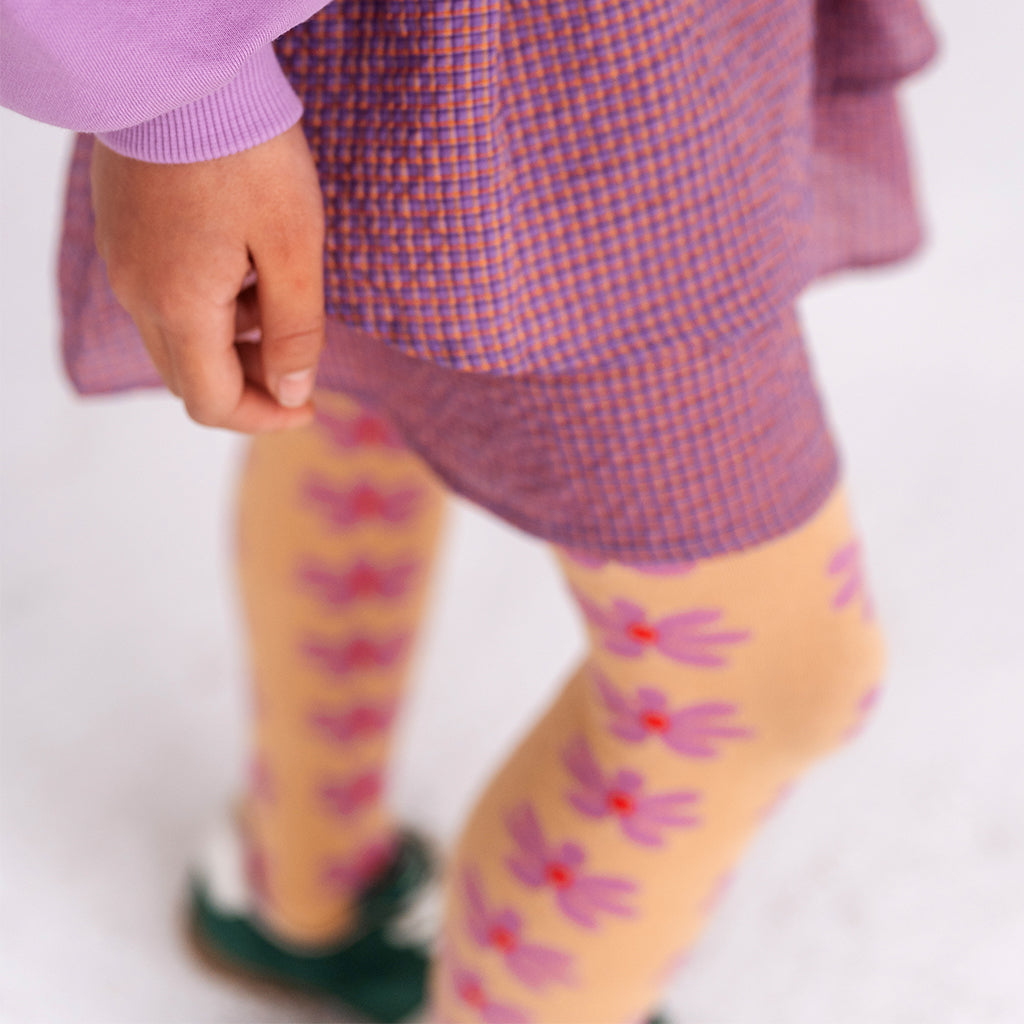 Strumpfhose Pink Daisy