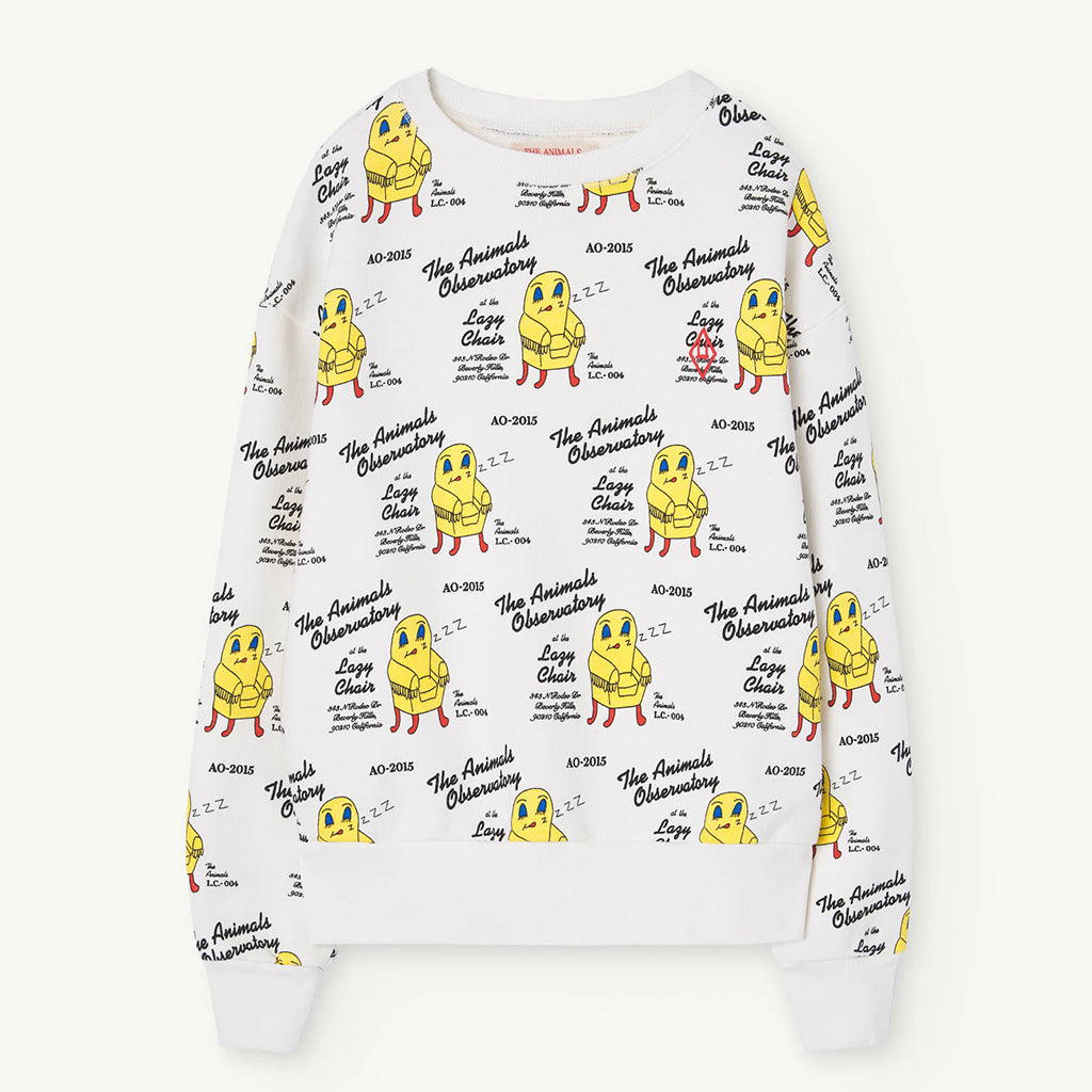 Sweatshirt Bear White