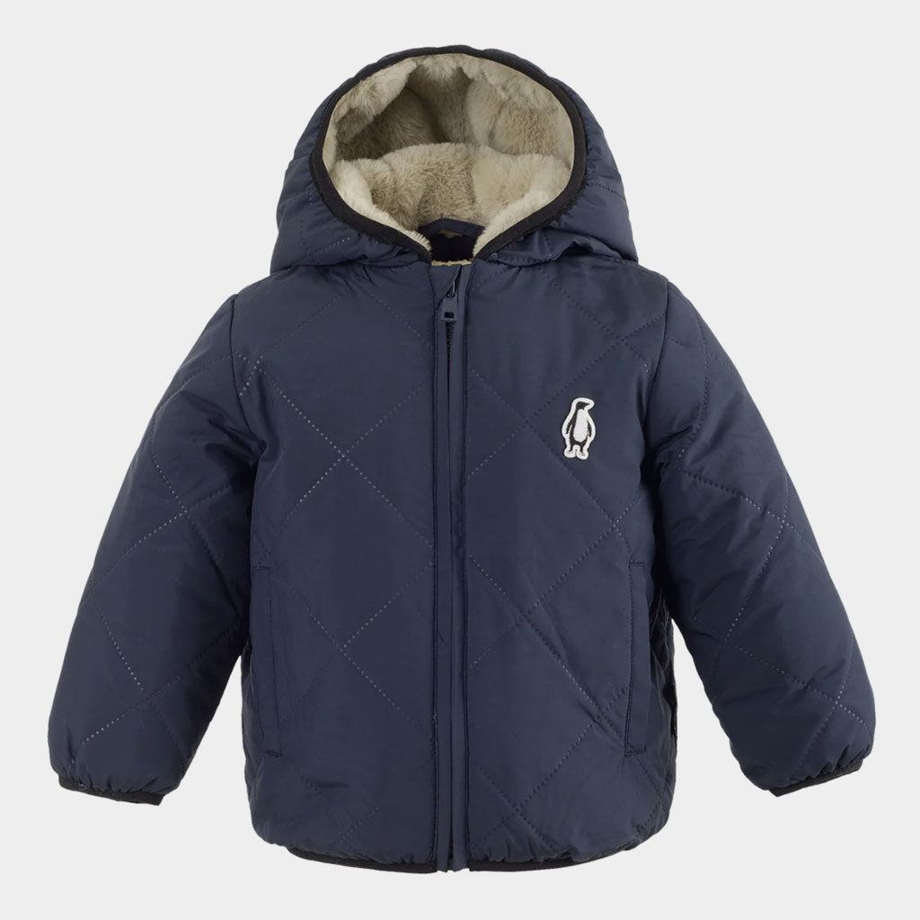 Baby Winterjacke Shark Blue