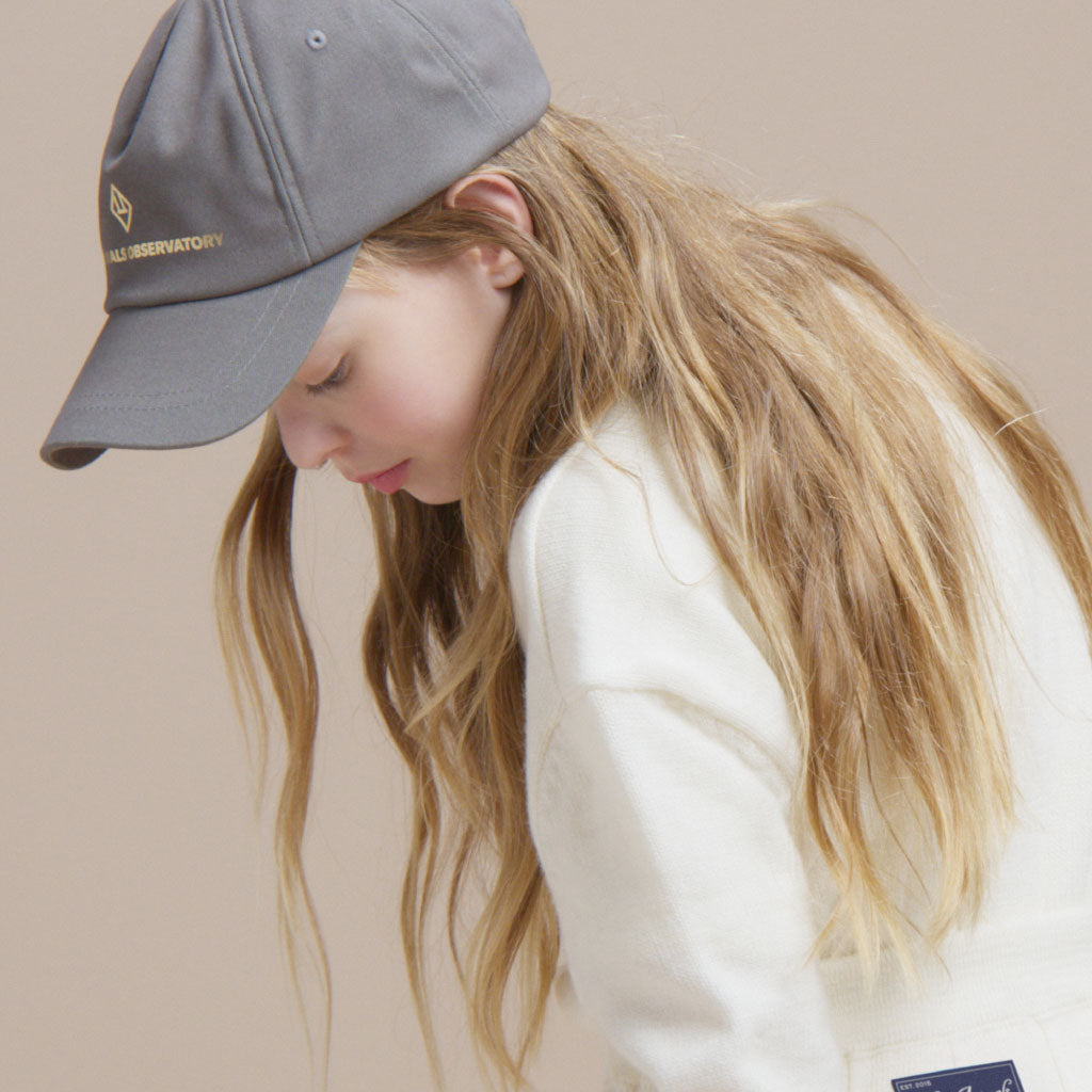 Baseball Cap Hamster Grey