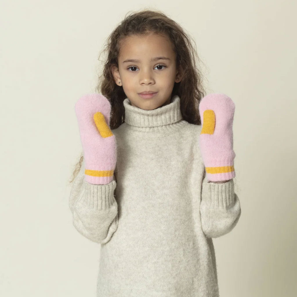 Handschuhe Cute Rabbit Blush Pink