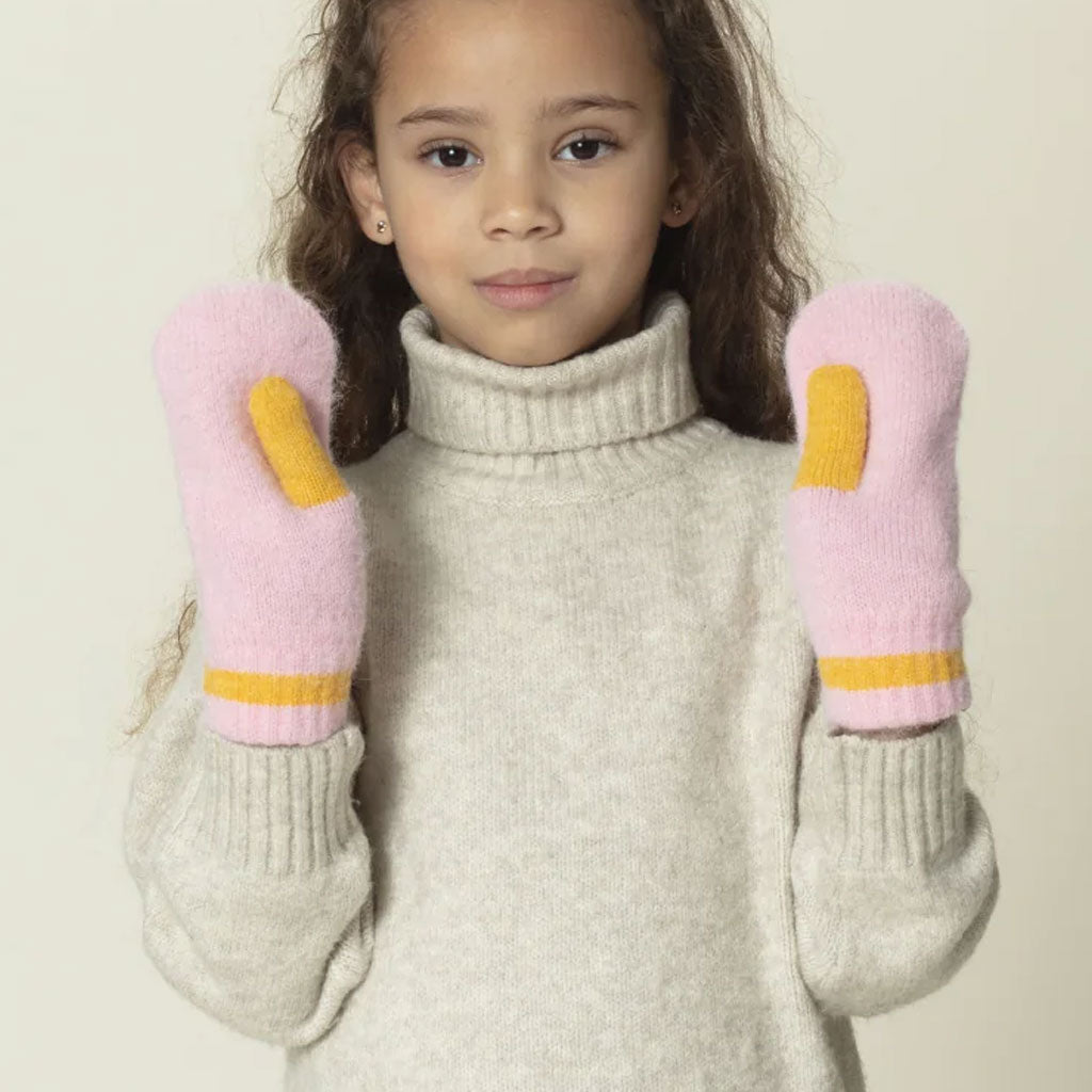 Handschuhe Cute Rabbit Blush Pink