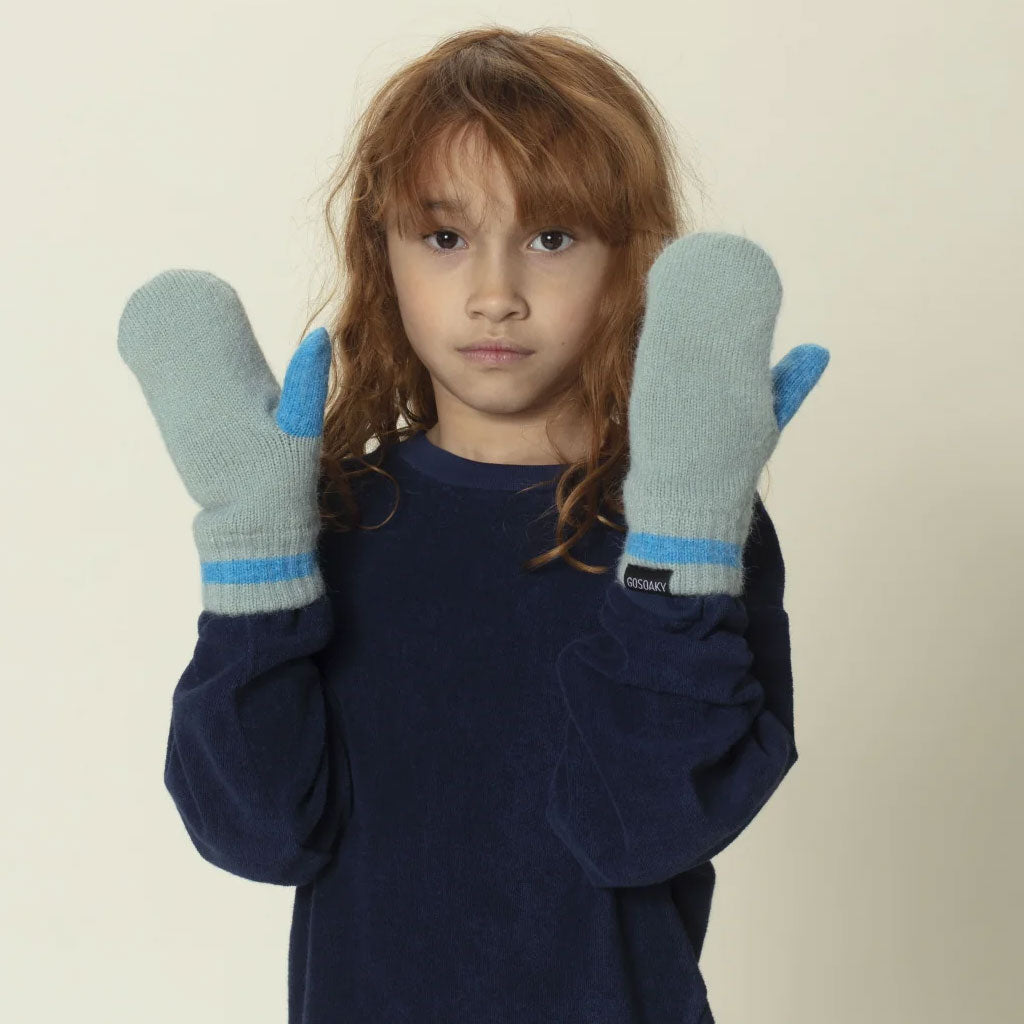 Handschuhe Cute Rabbit Soft Teal