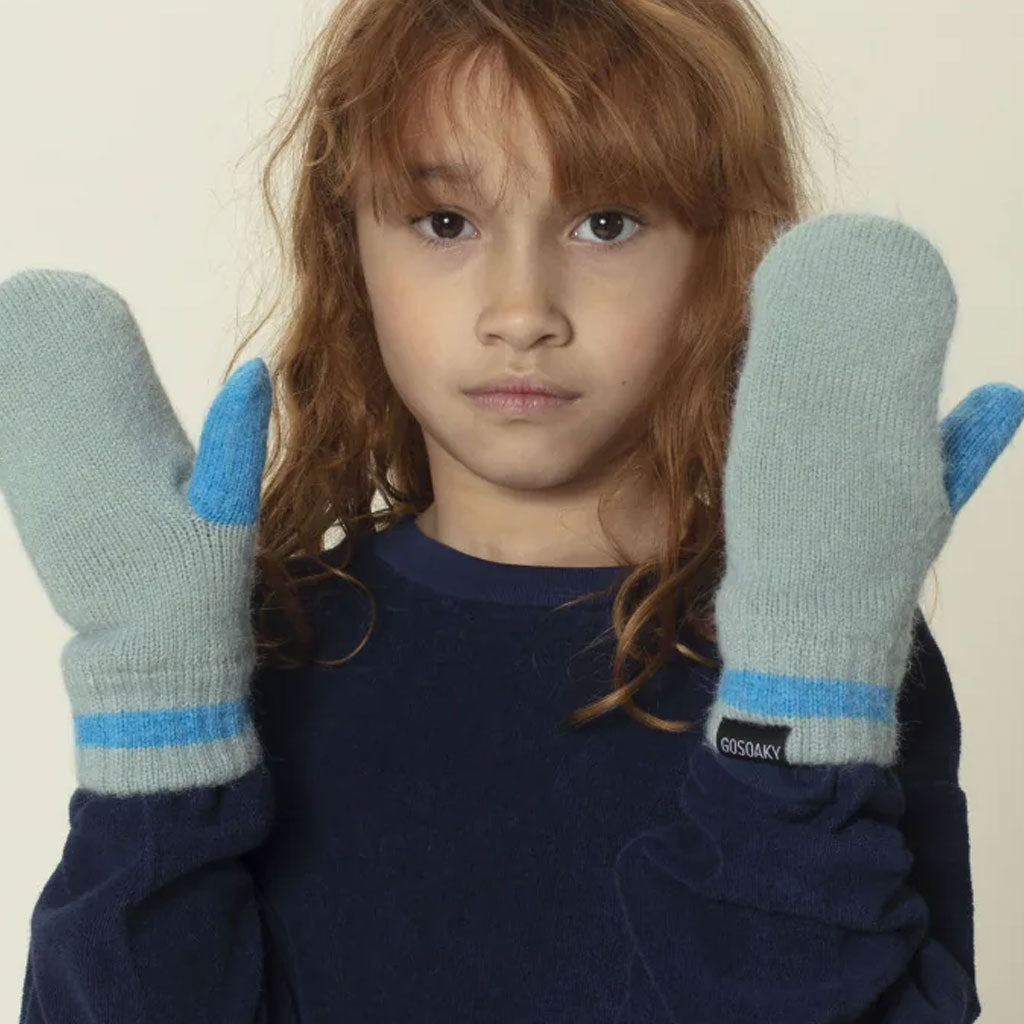 Handschuhe Cute Rabbit Soft Teal