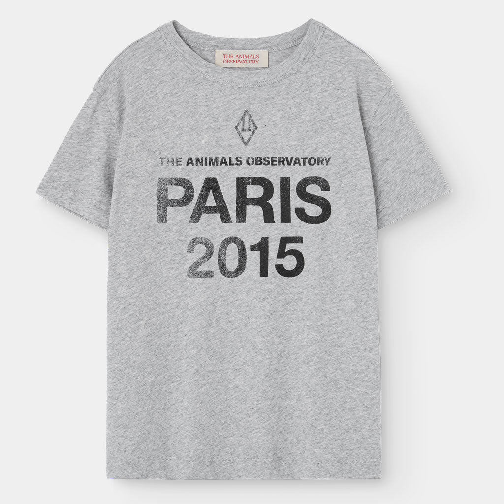 T-Shirt Rooster Grey