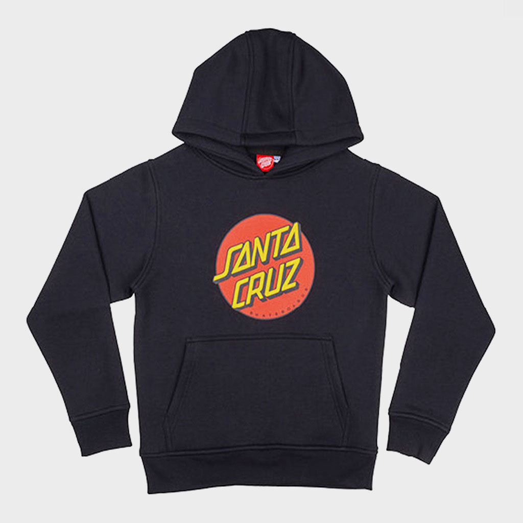 Kapuzenpullover Classic Dot Black