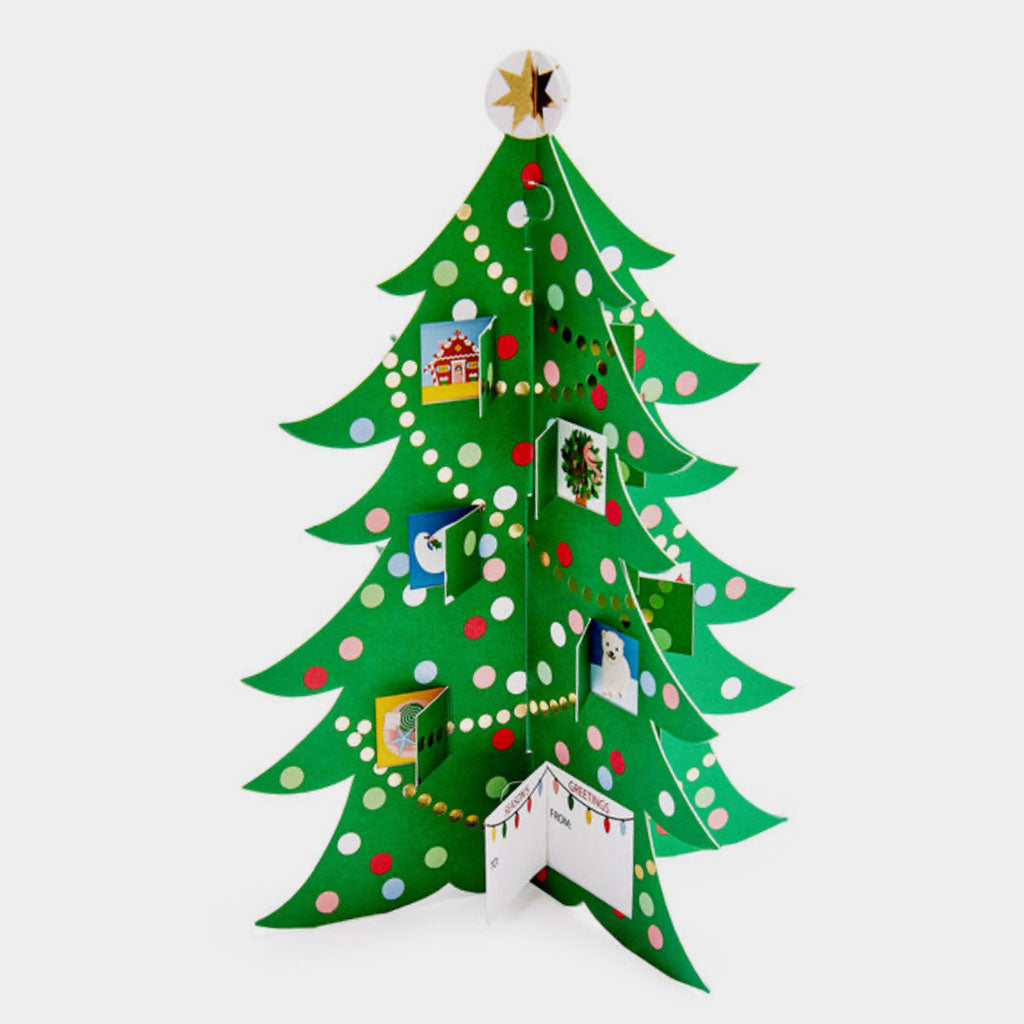 Xmas Karte Advent Calendar