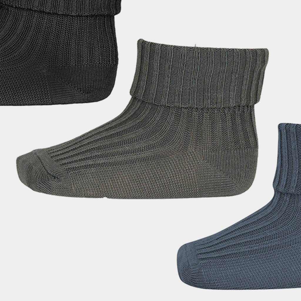Babysocken WoolRib Ivy 3er Pack