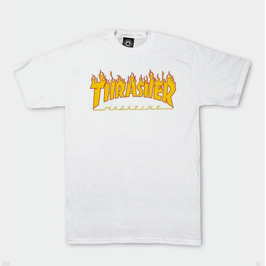 T-Shirt Kids Flame White