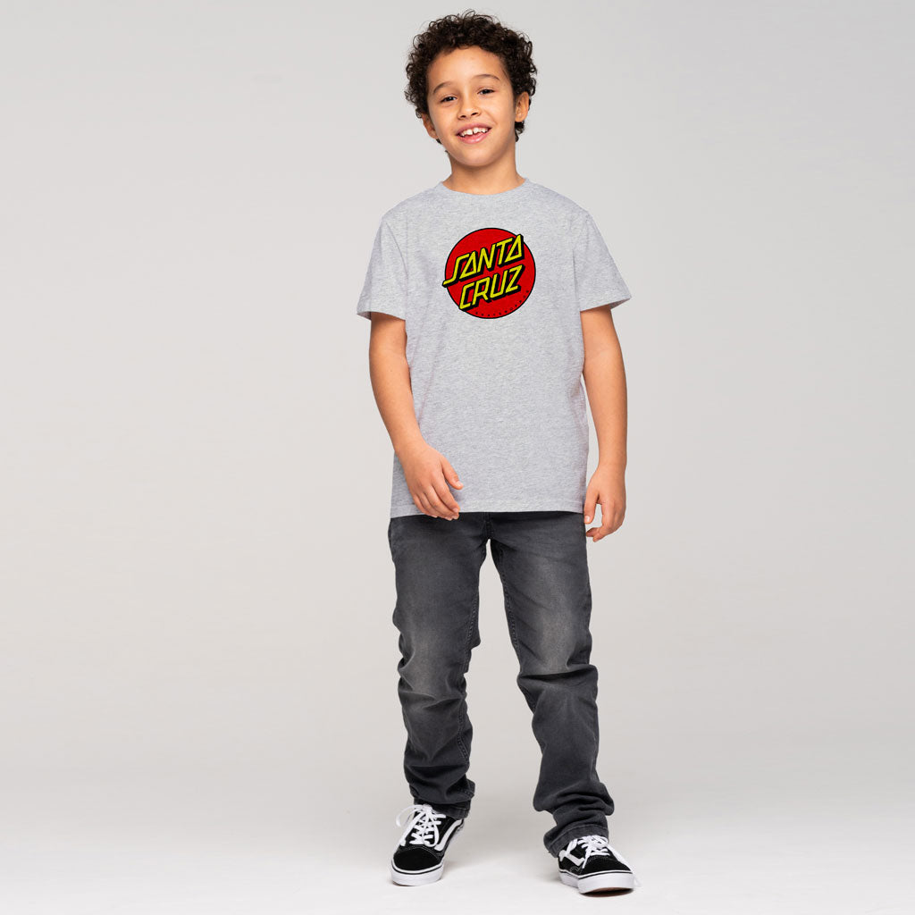 T-Shirt Youth Classic Dot Grey