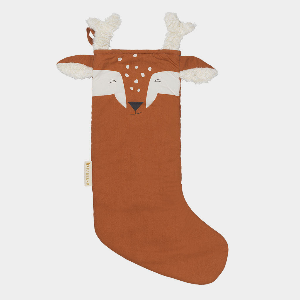 Weihnachtsstrumpf Deer Cinammon
