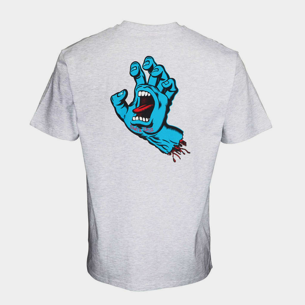 T-Shirt Hand Chest Heather