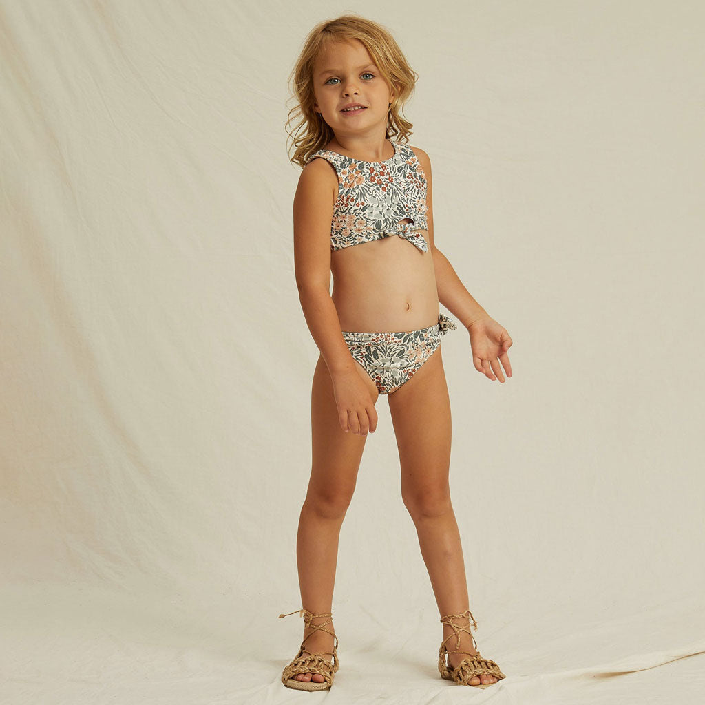 Bikini Knotted Flower