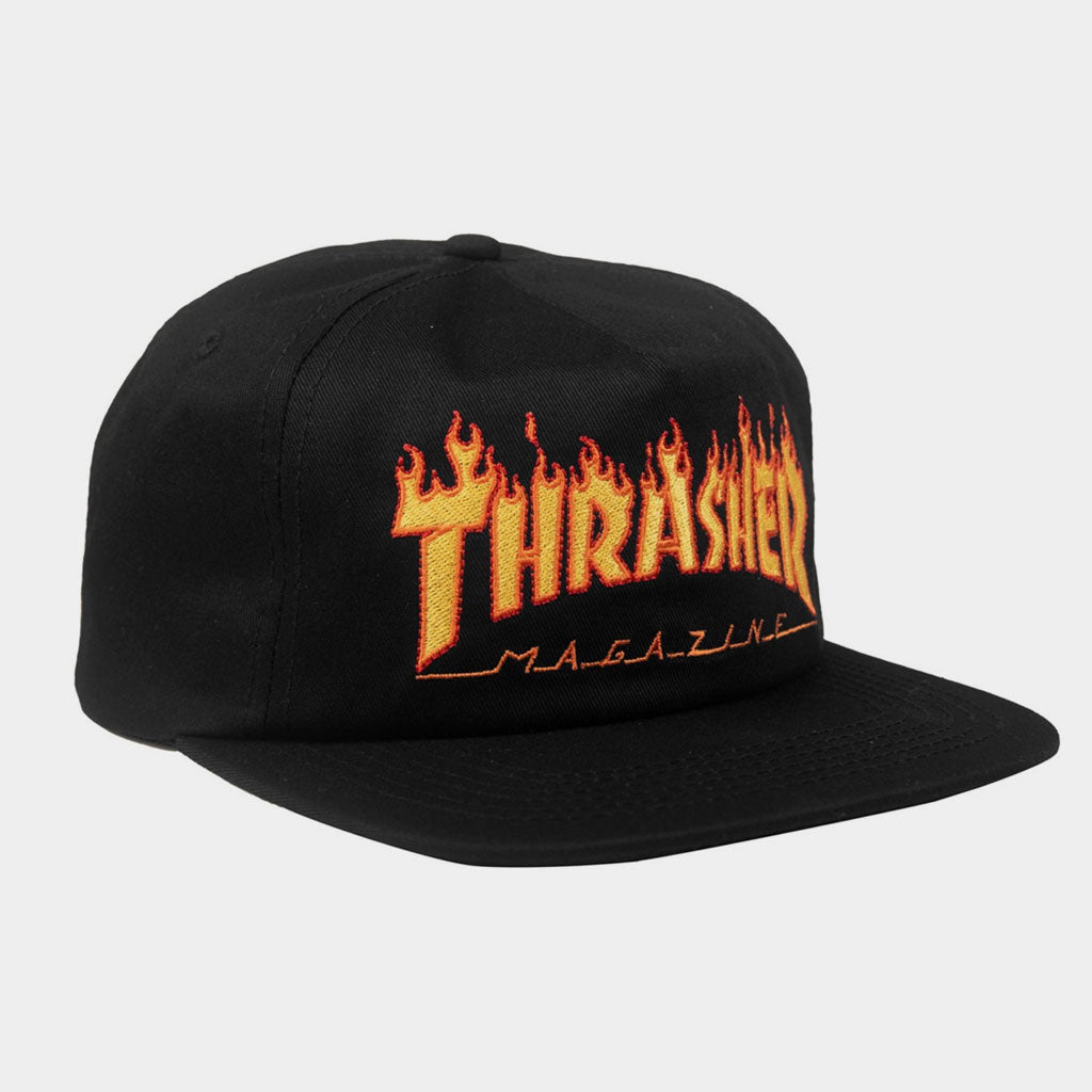 Baseball Cap Flame Emb.