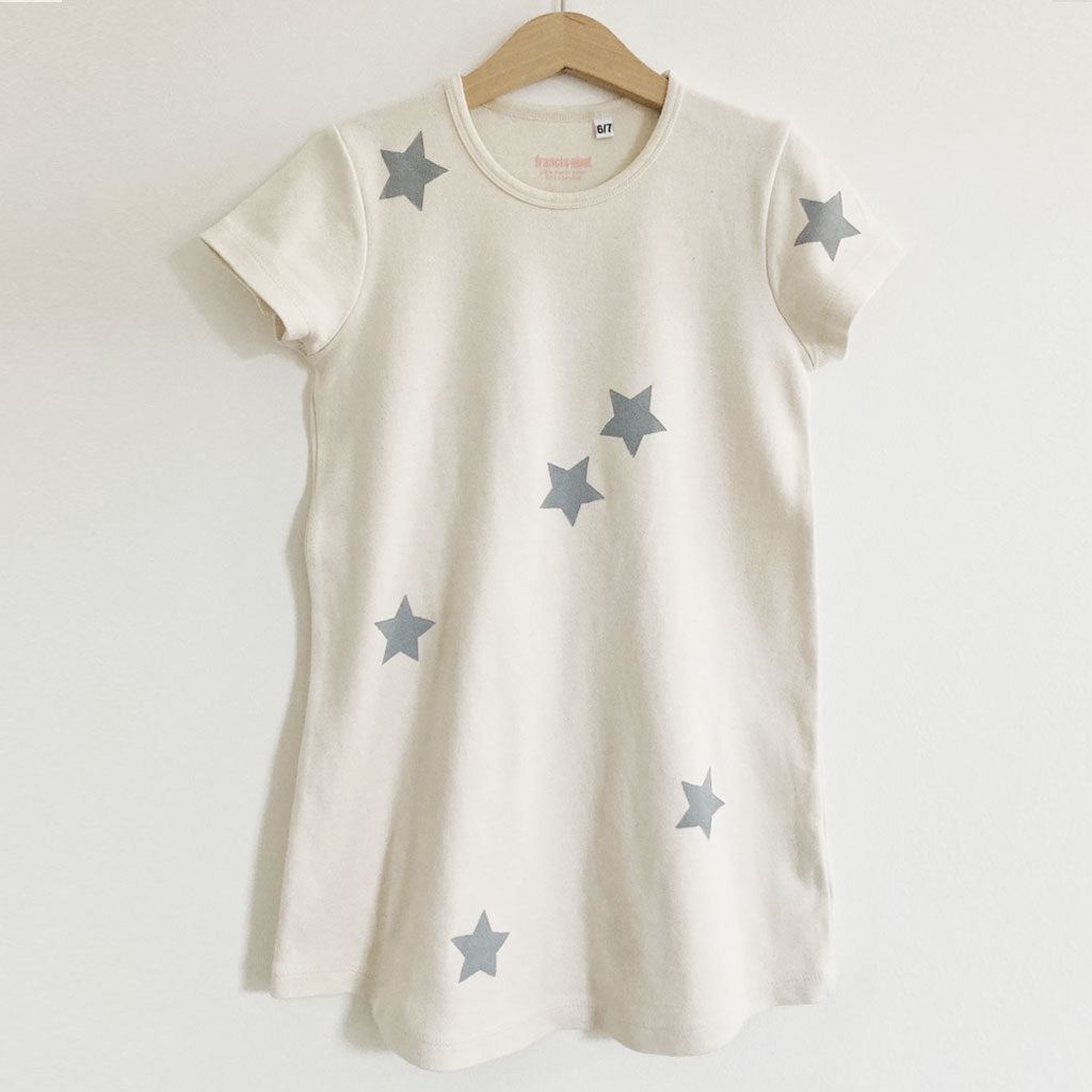 Nachthemd Stars Grey