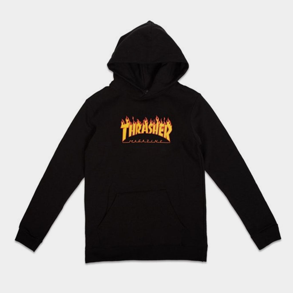 Kapuzenpullover Kids Flame Black
