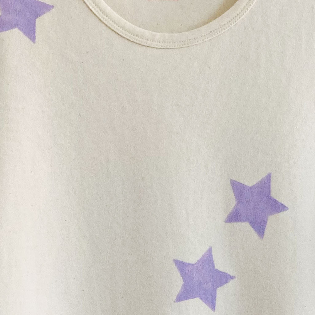 Nachthemd Stars Purple