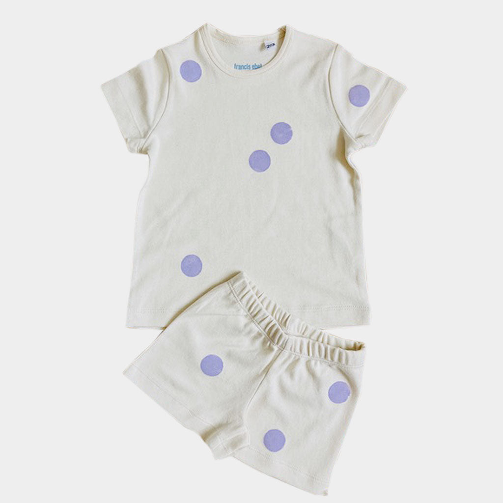 Pyjama Kurz Dots div. Farben