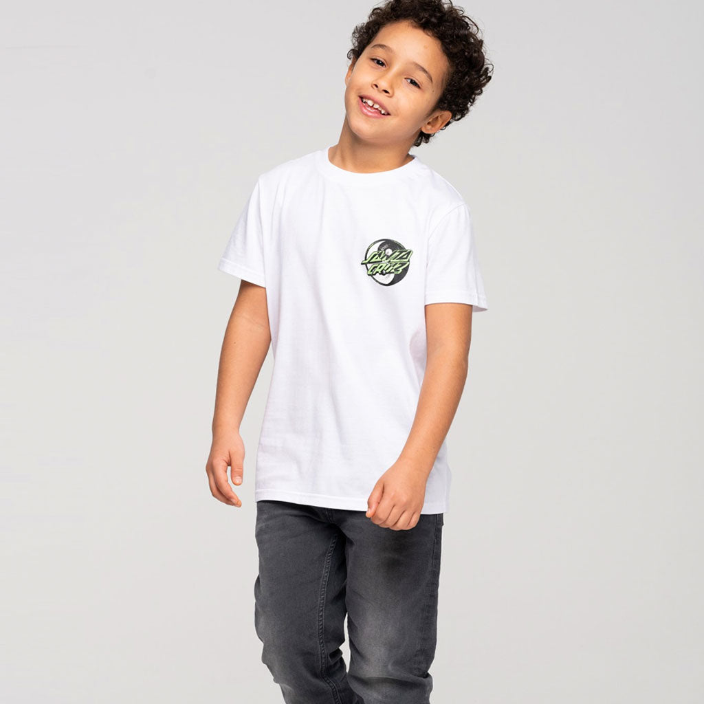 T-Shirt Yin Yang Dot White