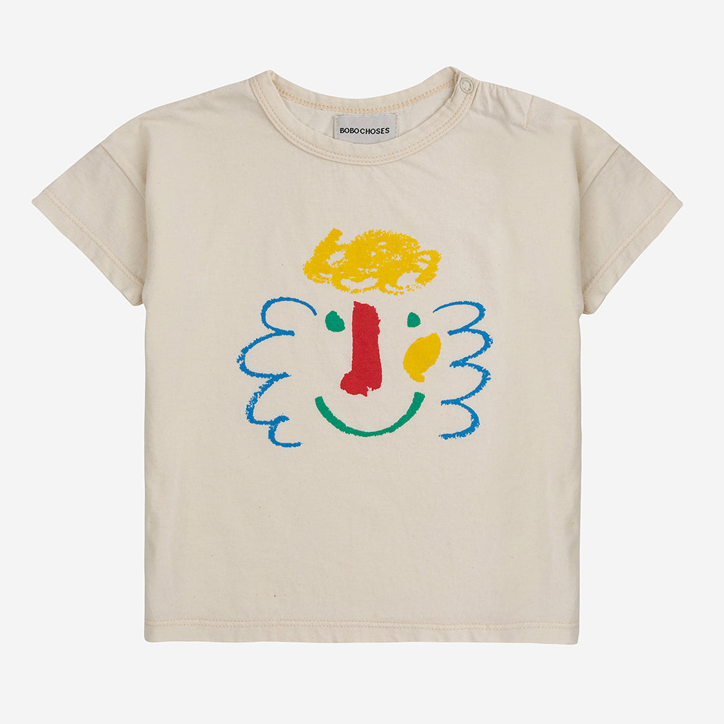 T-Shirt Baby Happy Mask