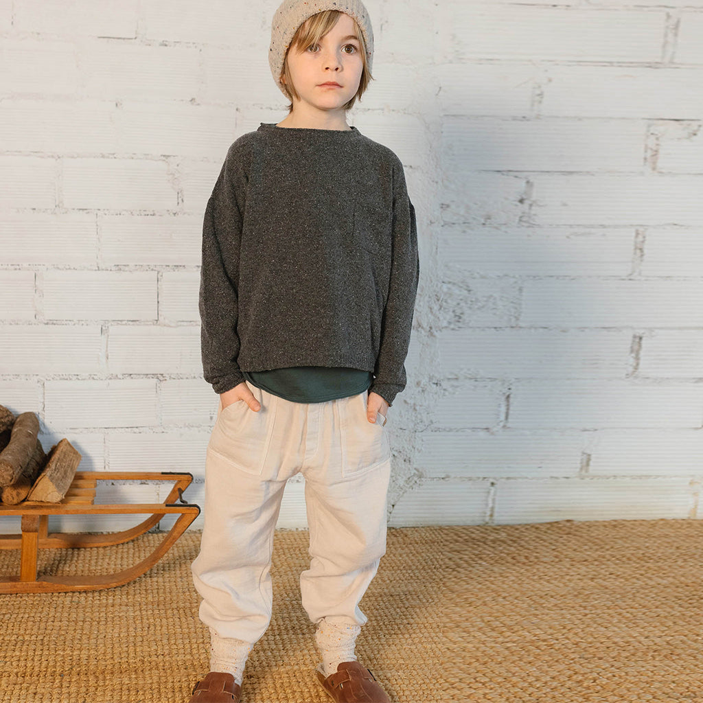 Pullover Fine Knit Antracite