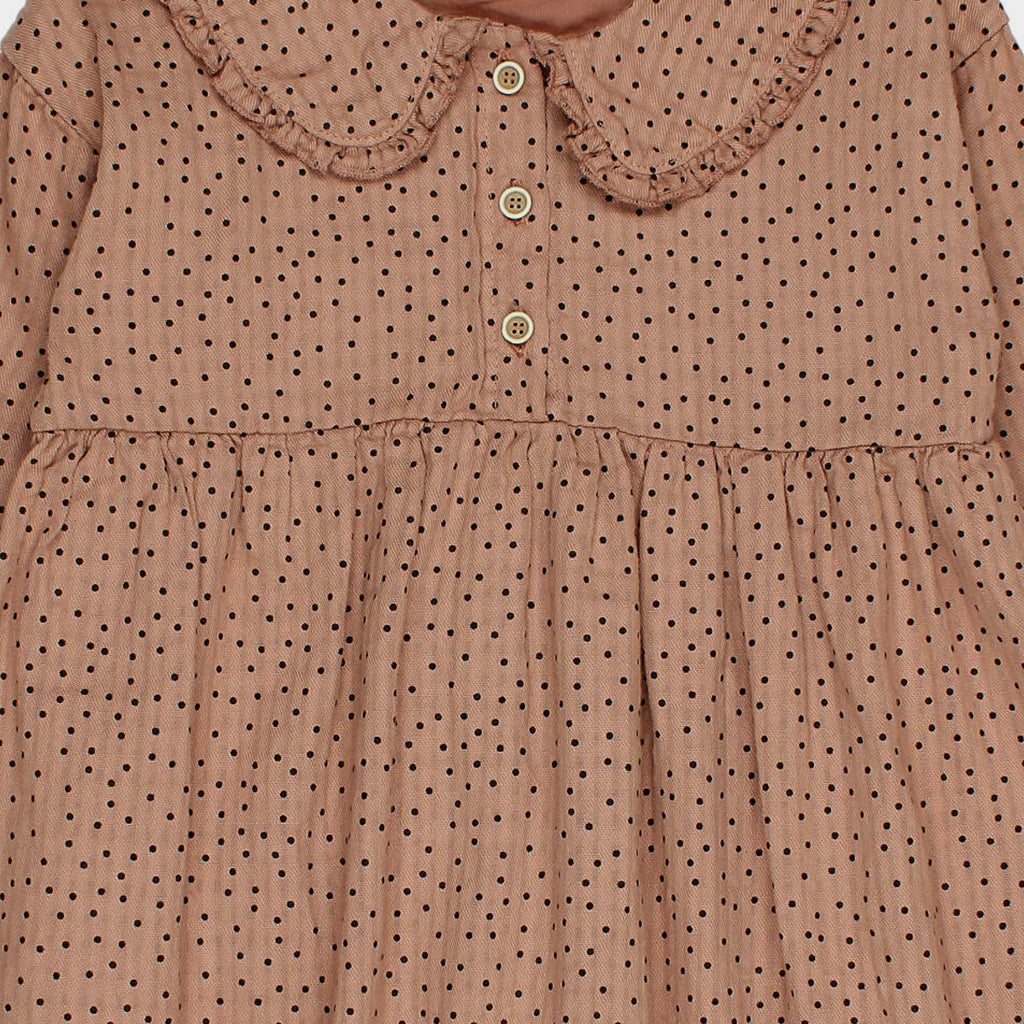 Kleid Dots Cocoa