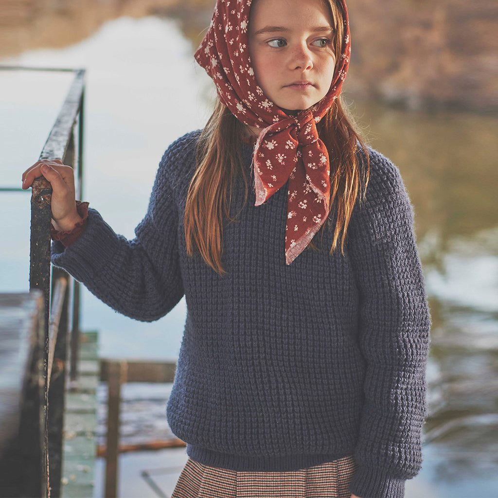 Pullover Soft Knit Navy