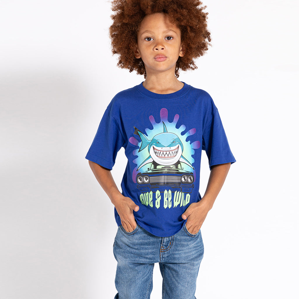 T-Shirt King Blue Shark