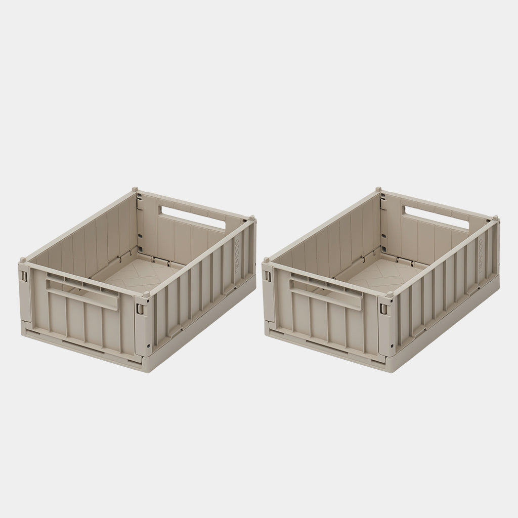 Aufbewahrungskorb Weston Sandy M 2er Set