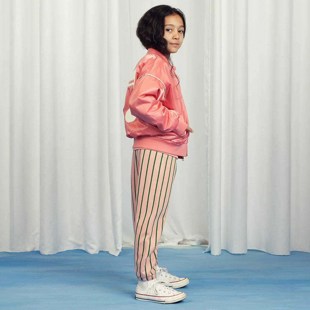 Baseballjacke Note Pink