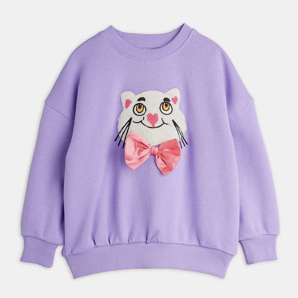 Sweatshirt Cat Bowtie