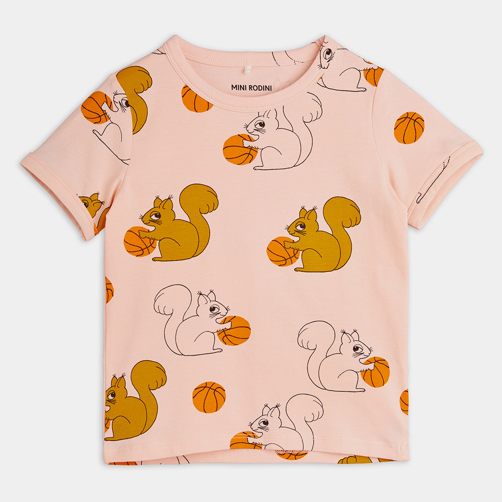 T-Shirt Squirrel pink
