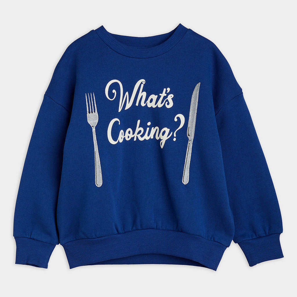 Sweatshirt What's Cooking Blue