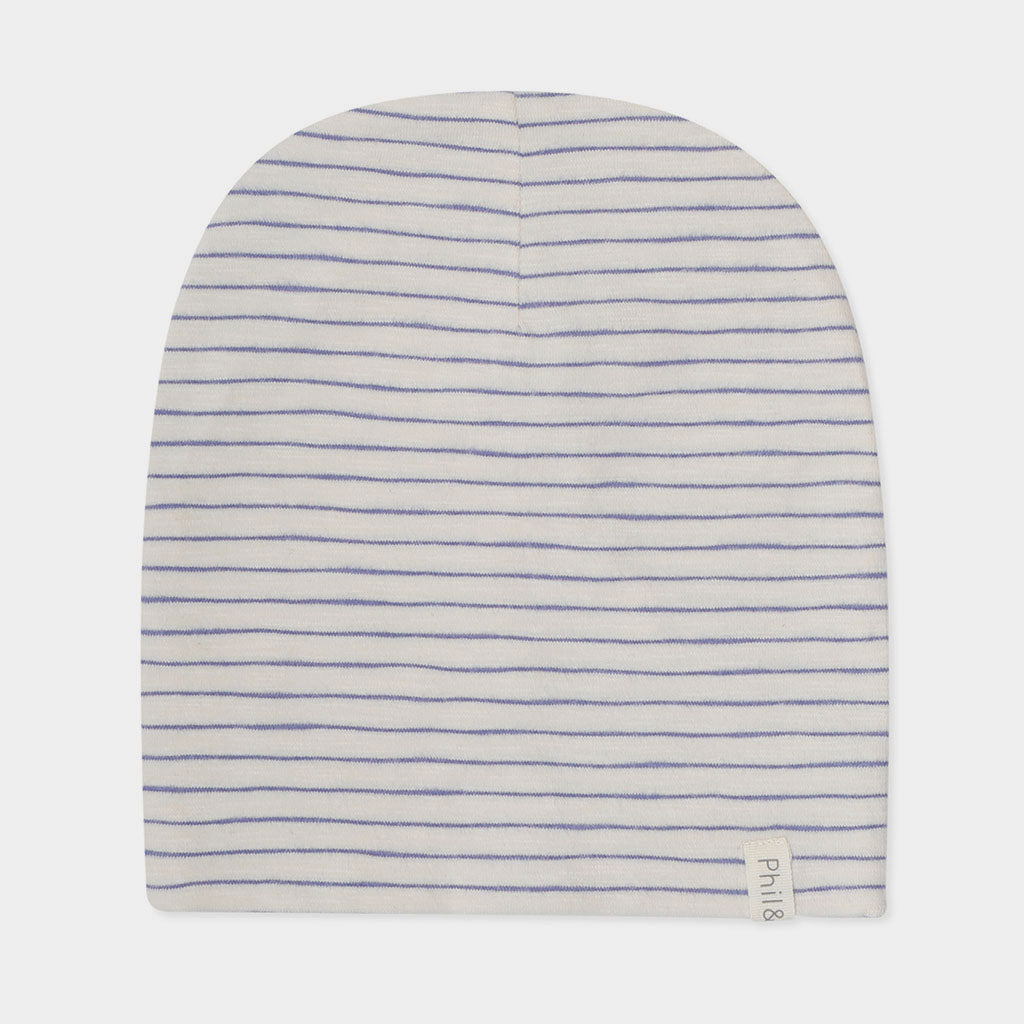 Baby Mütze Stripes Blue