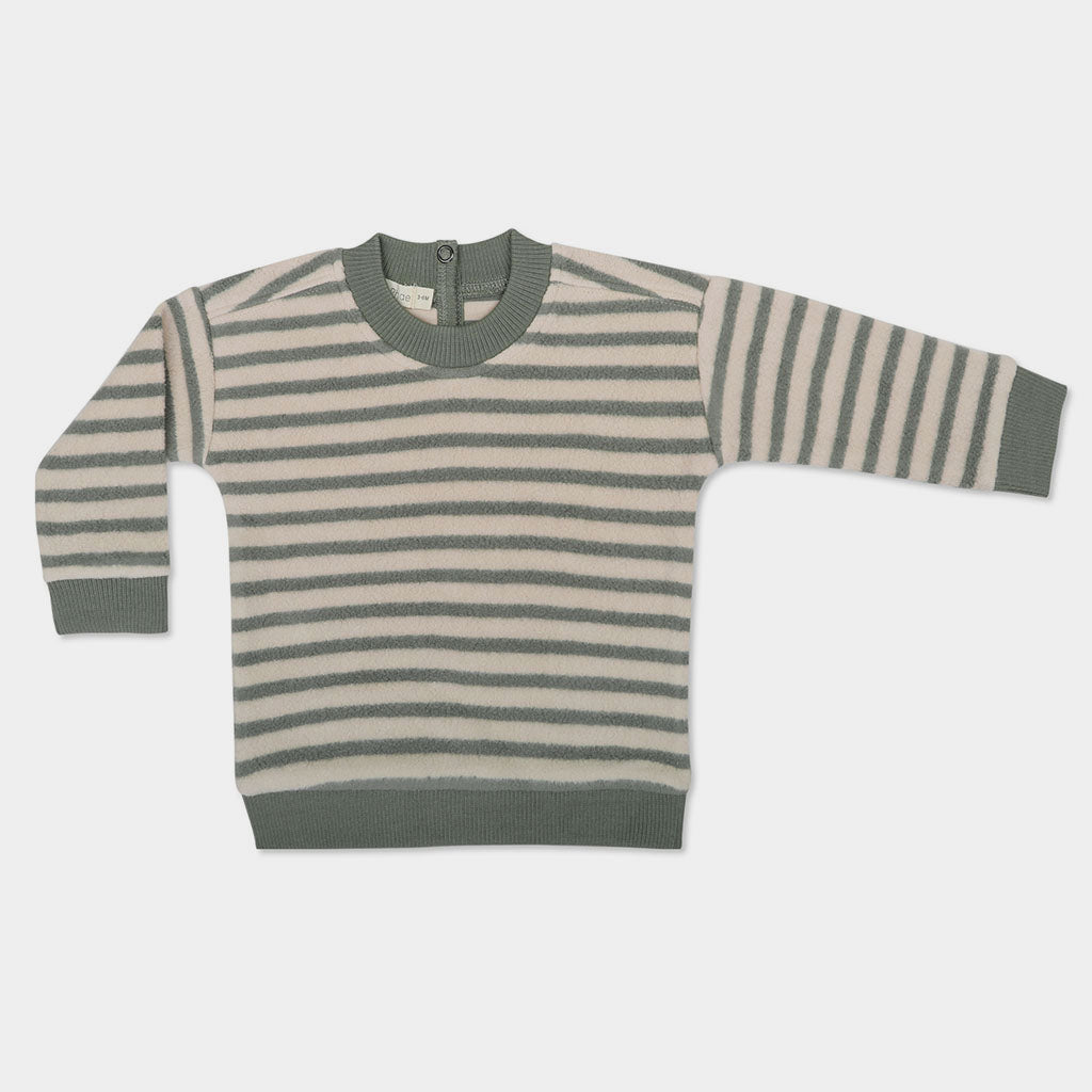 Baby Sweatshirt Teddy Stripe