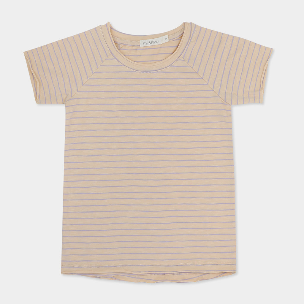T-Shirt Stripes Pop Lilac
