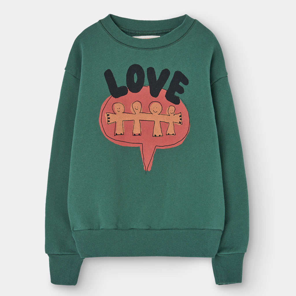 Sweatshirt Bear Green