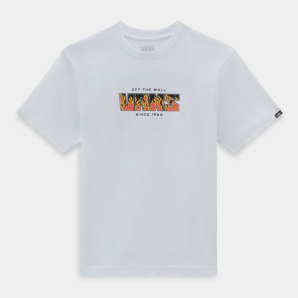 T-Shirt Digi Flame White