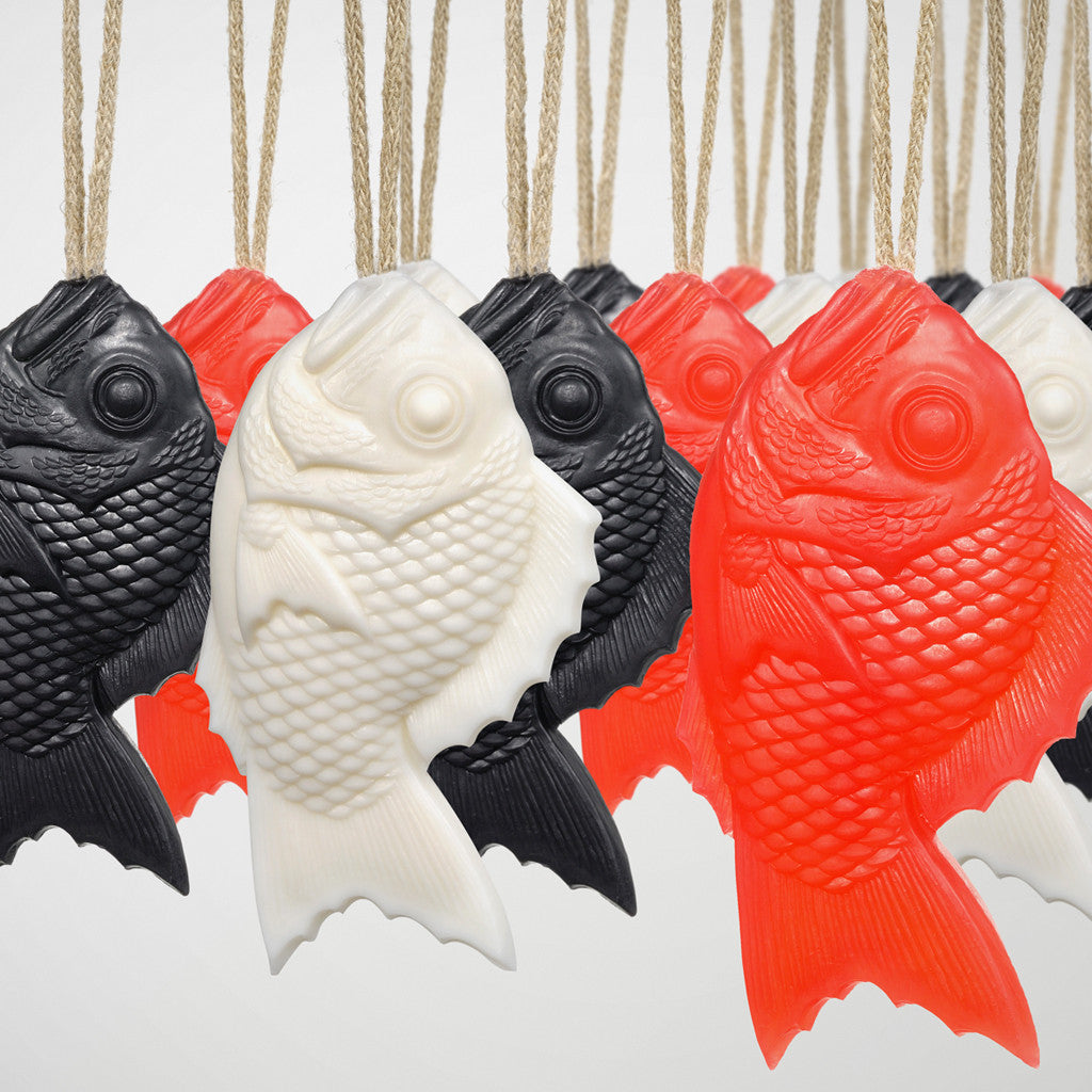 Seife Welcome Fish black