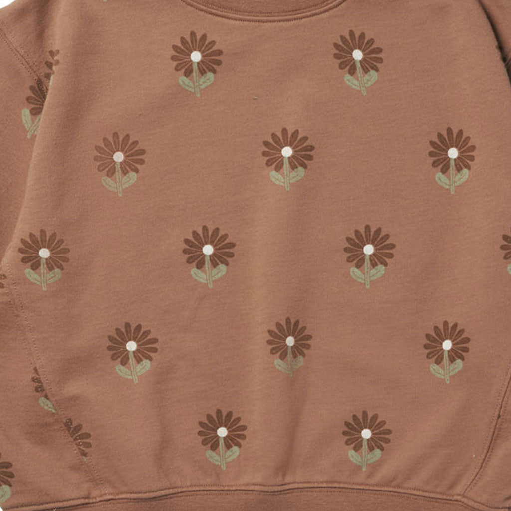 Sweatshirt Oversized Sunflower
