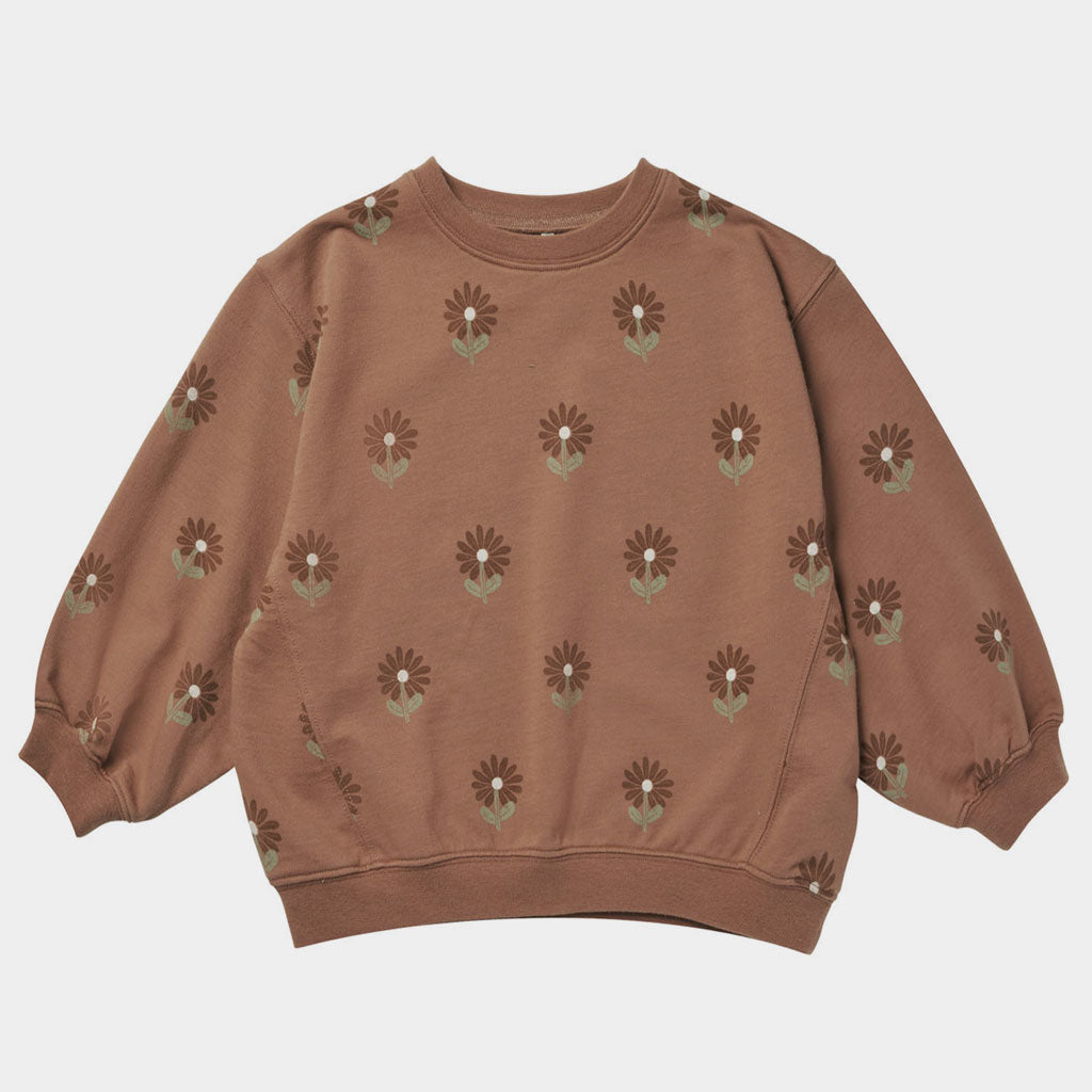 Sweatshirt Oversized Sunflower